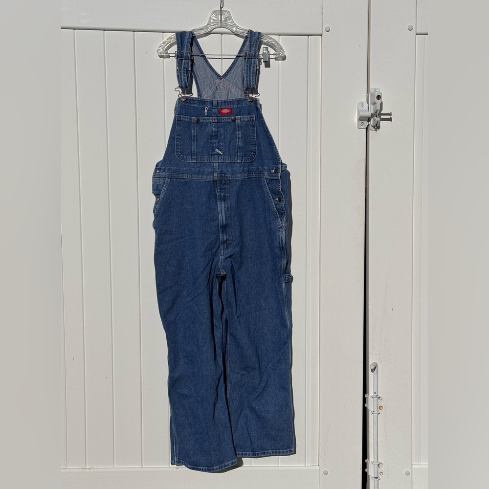 Dickies Blue Denim Overalls
